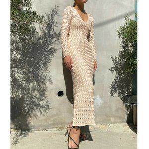 AFRM - Crochet Sweater Dress